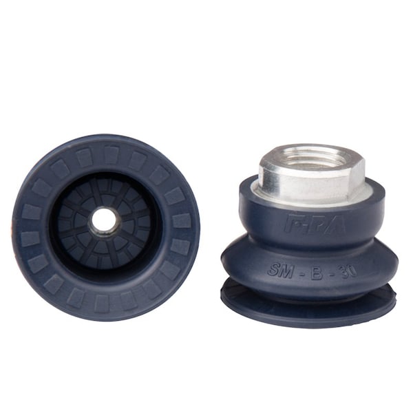 Fipa Bellows vacuum cup diam. 32 mm, NBR blue, fitting G1/4-female 22.030.172.1 - main